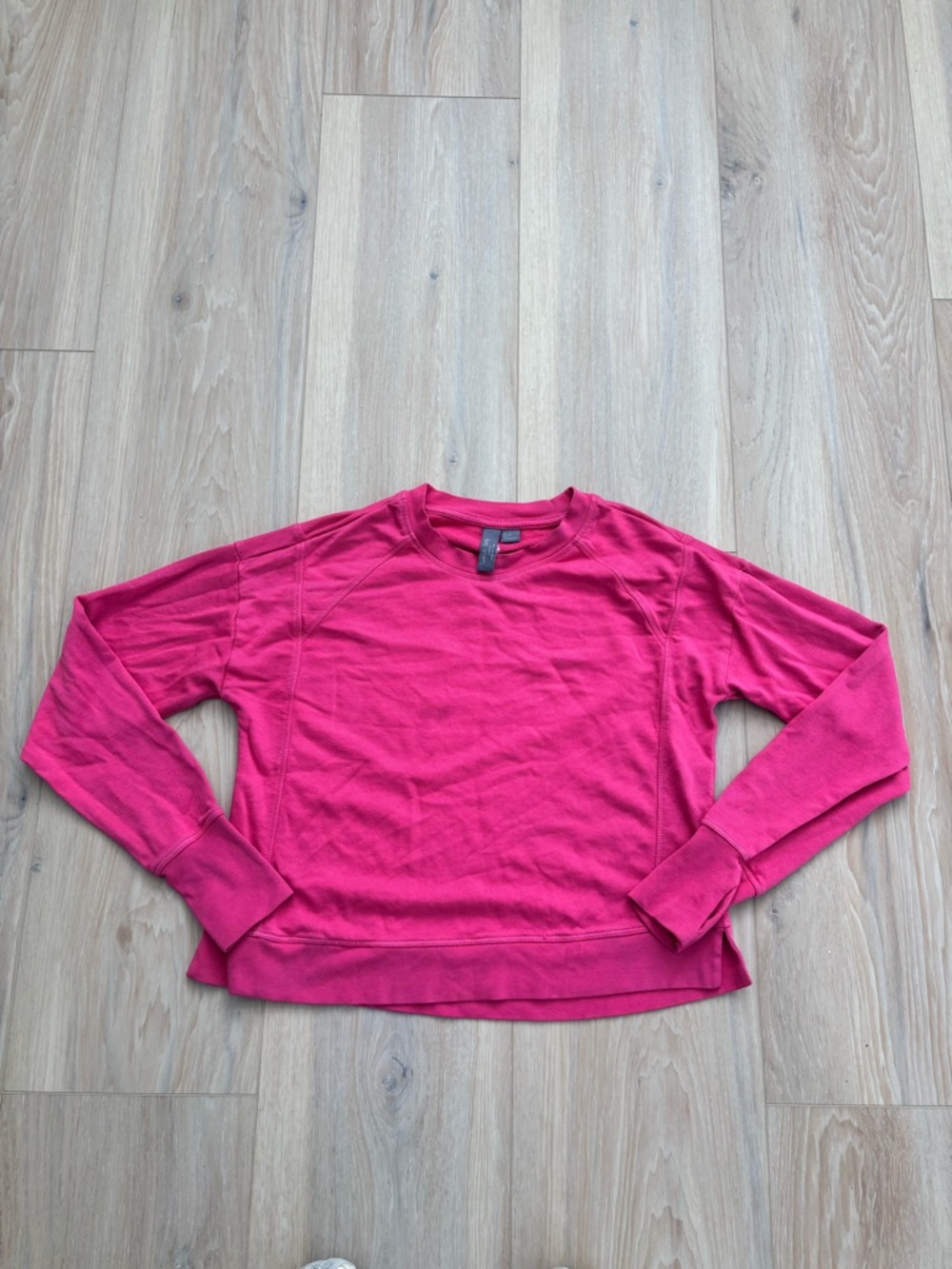 Sweaty Betty Pink Long Sleeve Sweatshirt Top Size Small